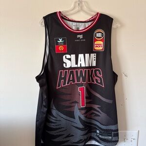 Slam Hawks Black Jersey